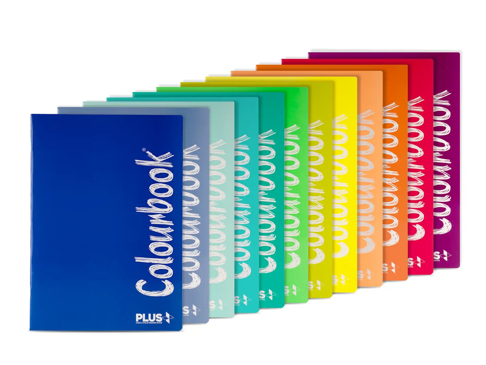 SET 6 QUADERNI COLOUBOOK MAXI PLUS FLUO