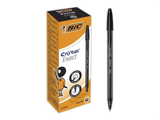 BIC Sfera Cristal Exact 0,7 20 pz. - Blu - ROSSO- NERO