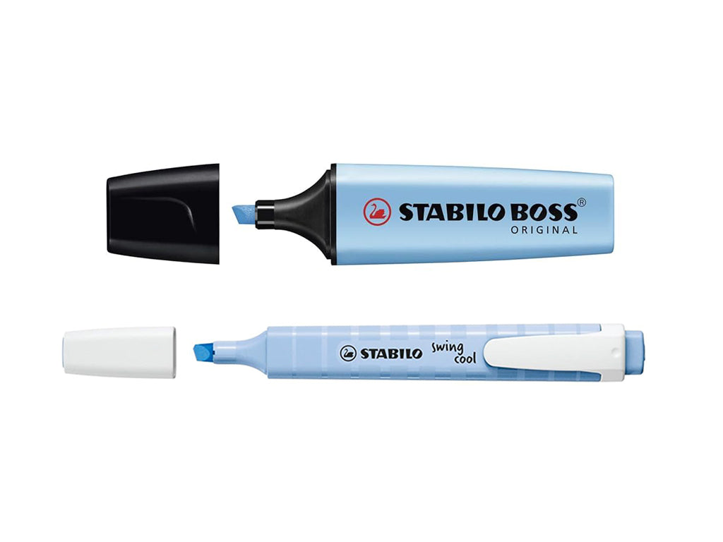 evidenziatore Stabilo Boss + Swing Cool