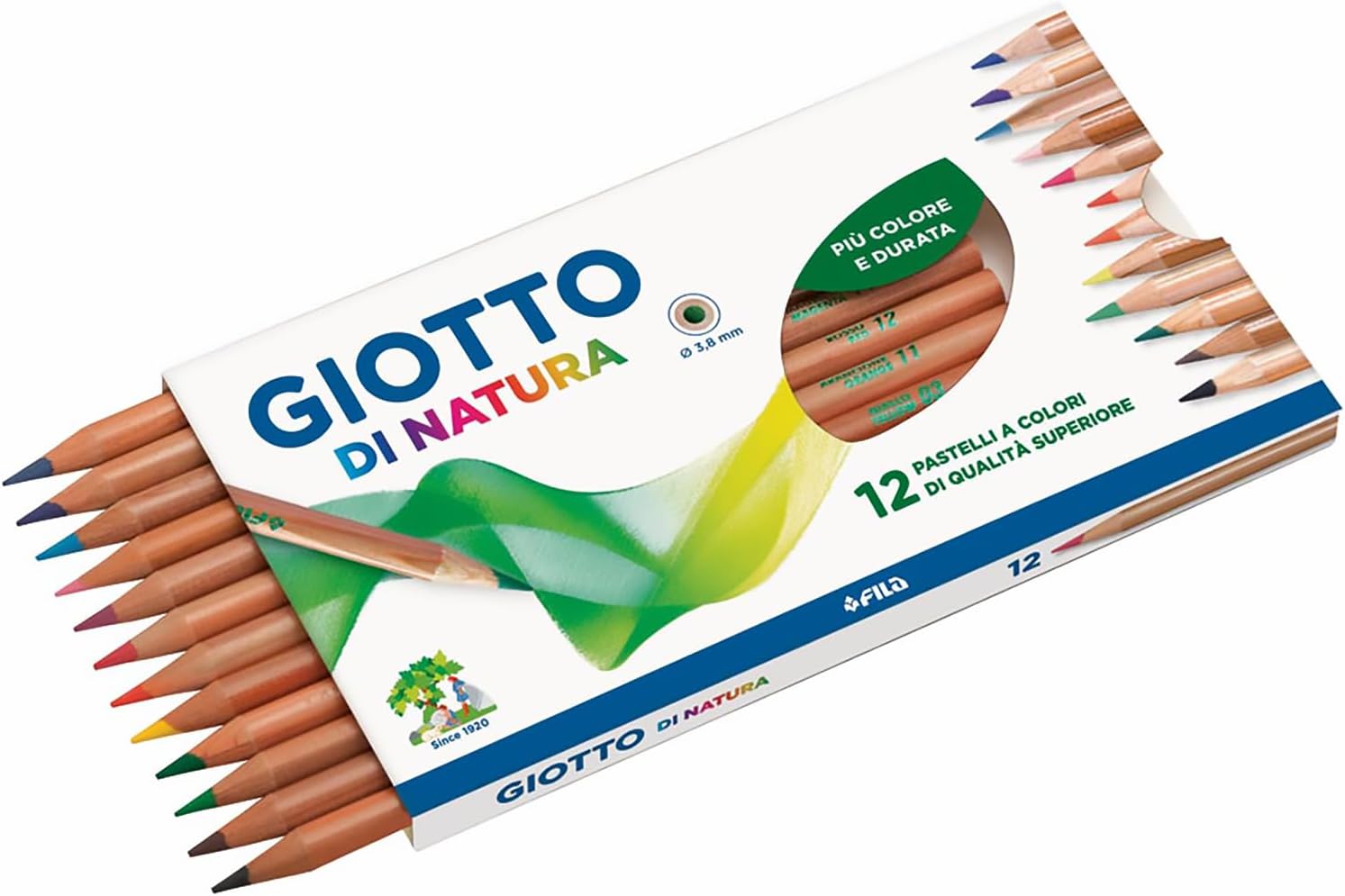 Pastelli GIOTTO Di Natura DA 12- 24 - 36