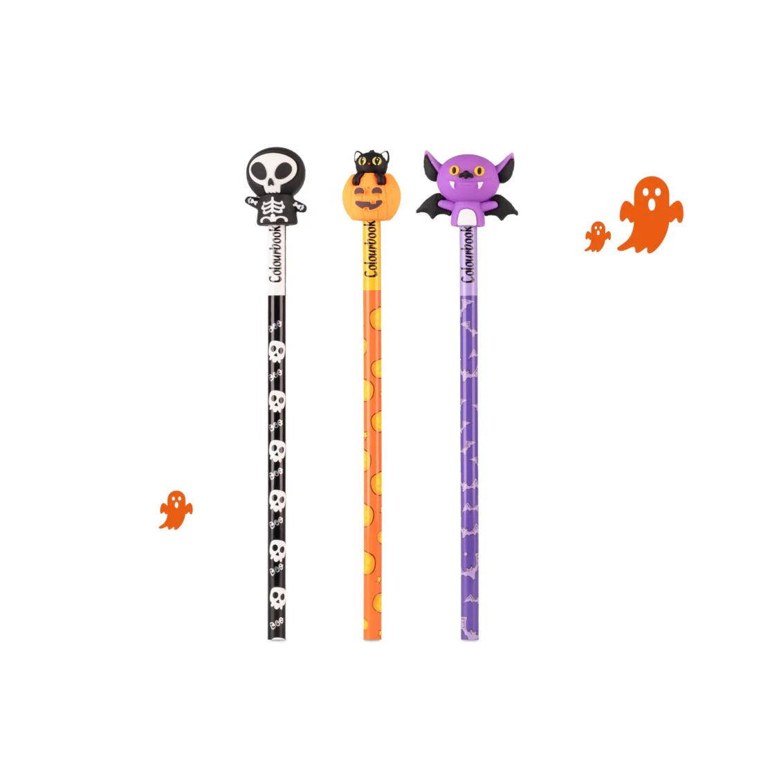 Set 3 Matite Halloween colourbook