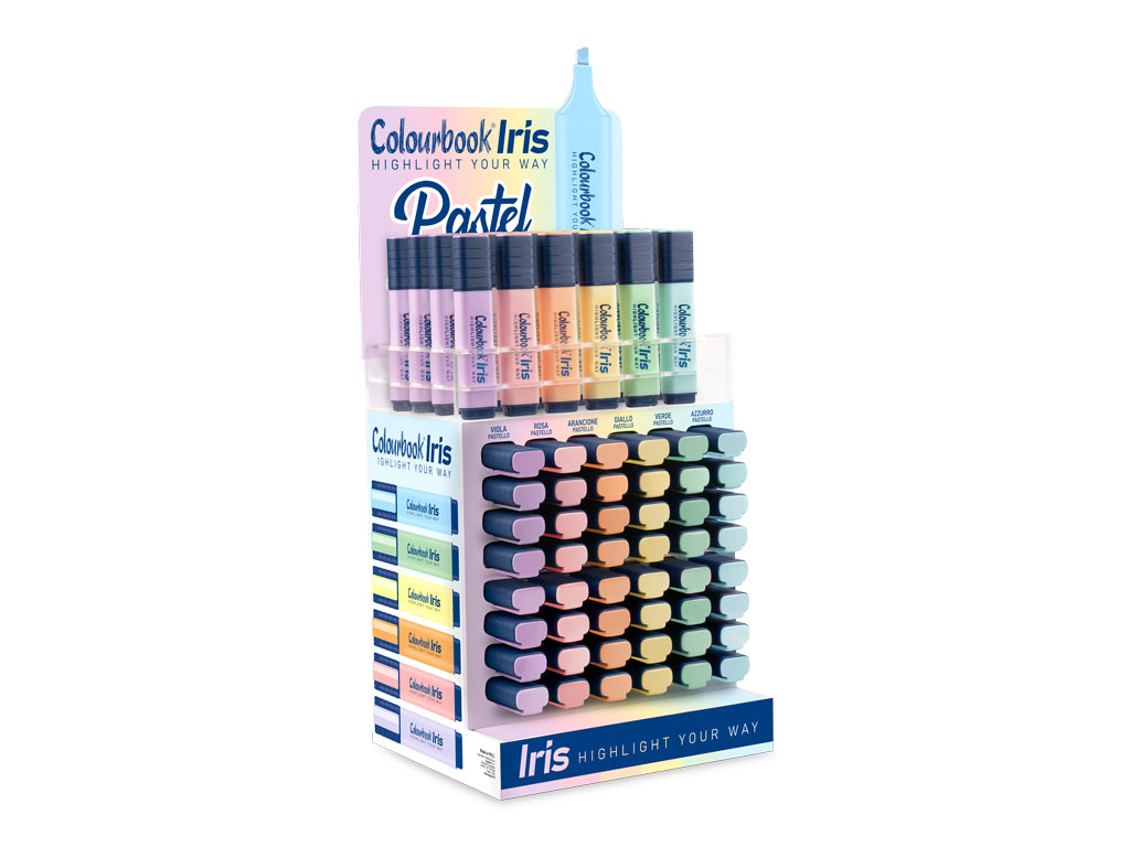 Evidenziatore Iris Pastel Colourbook