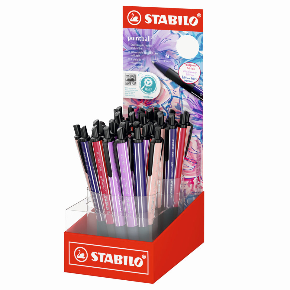 penna stabilo wildflowers pointball