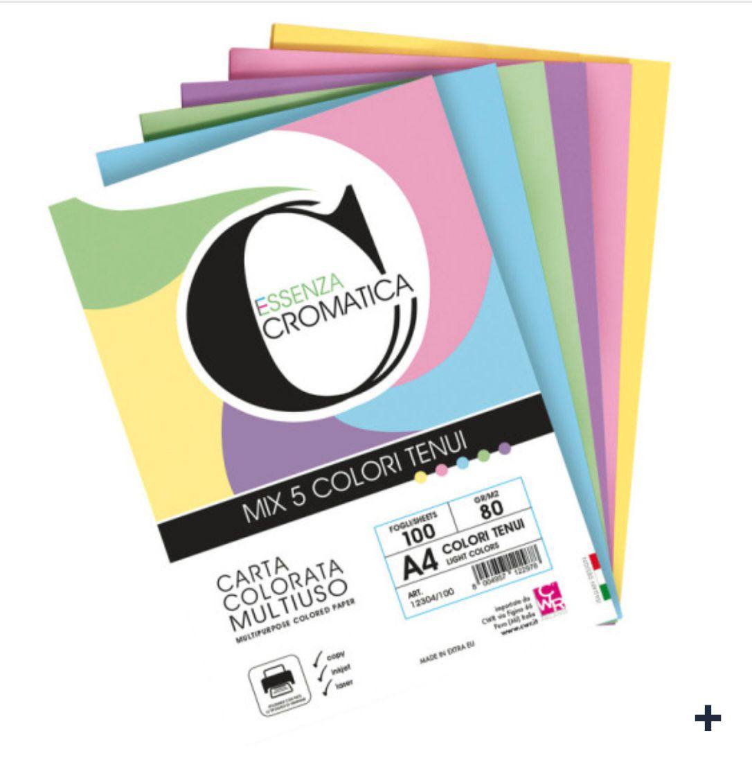 CWR CROMATICA 160 CARTA COLORI TENUI