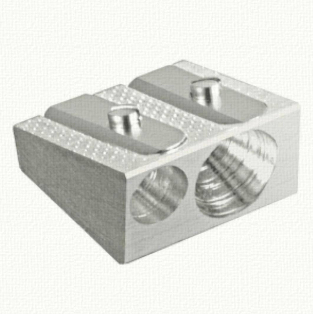 TEMPERINO METALLO 1 FORO 2 FORI