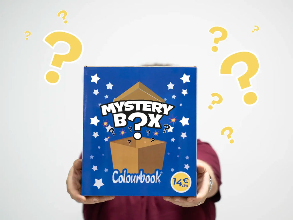 Mystery Box Boy COLOURBOOK