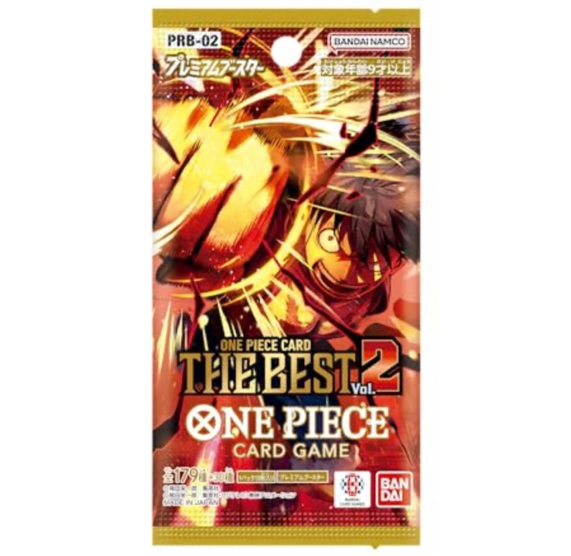One Piece Bandai the best vol2 JAP bustina