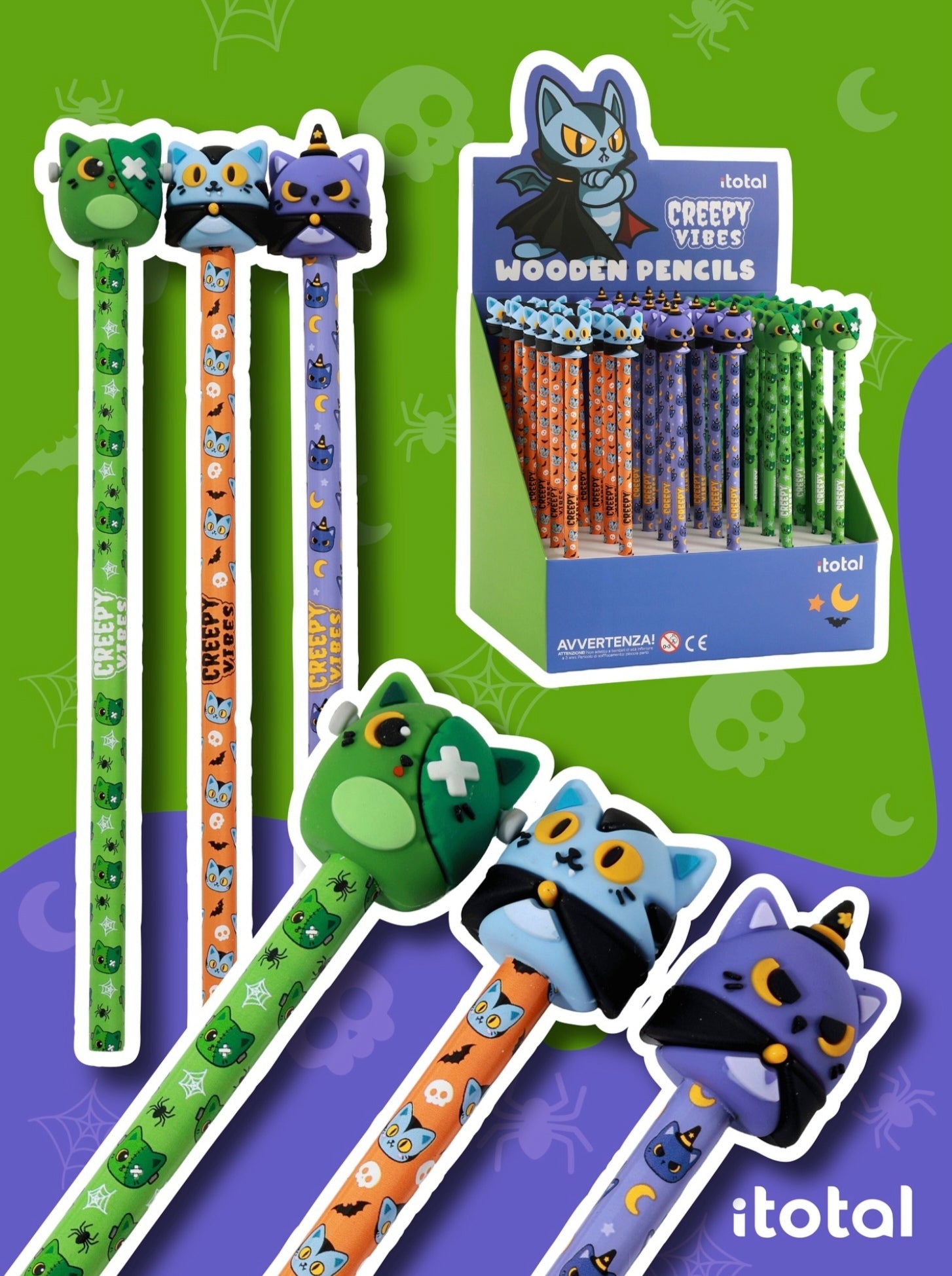 Matita 3D Creepy Vibes - Itotal