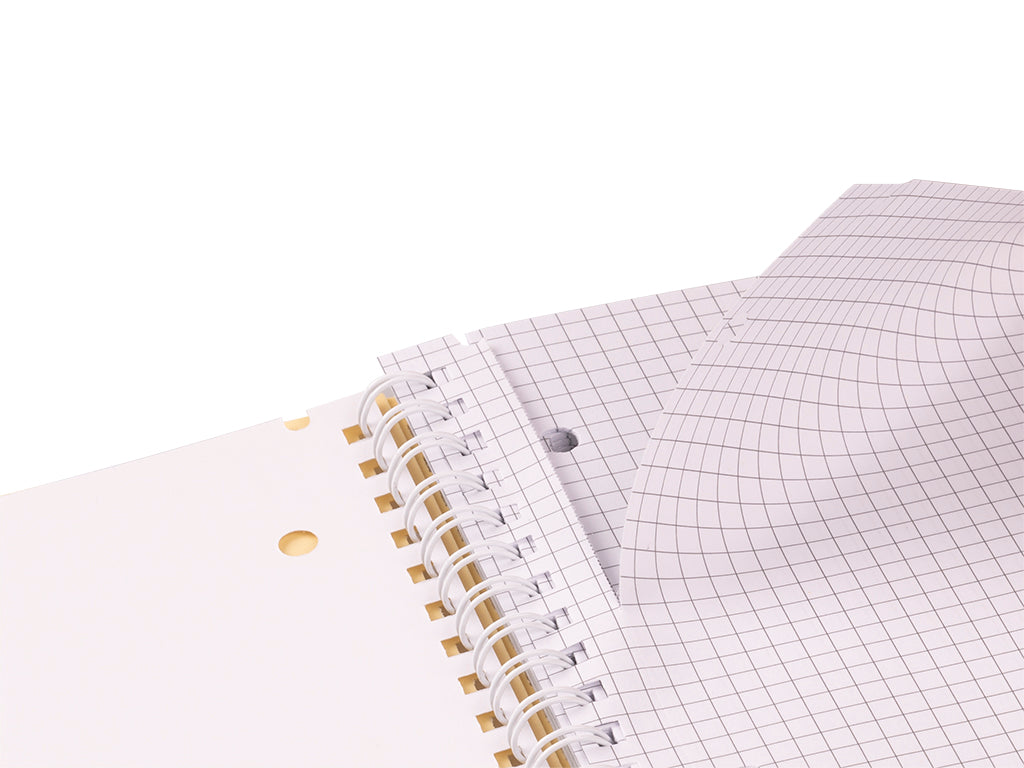 Quaderno a spirale A4 Pastel  COLOURBOOK- 5 MM