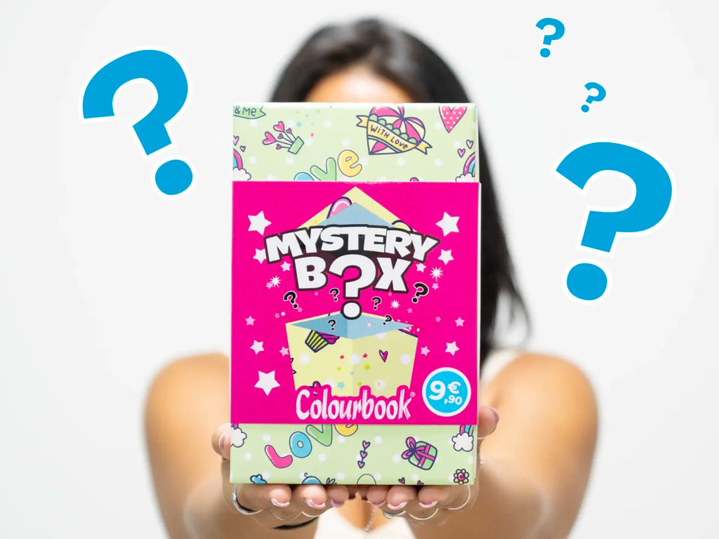 Mystery Box Girl COLOURBOOK