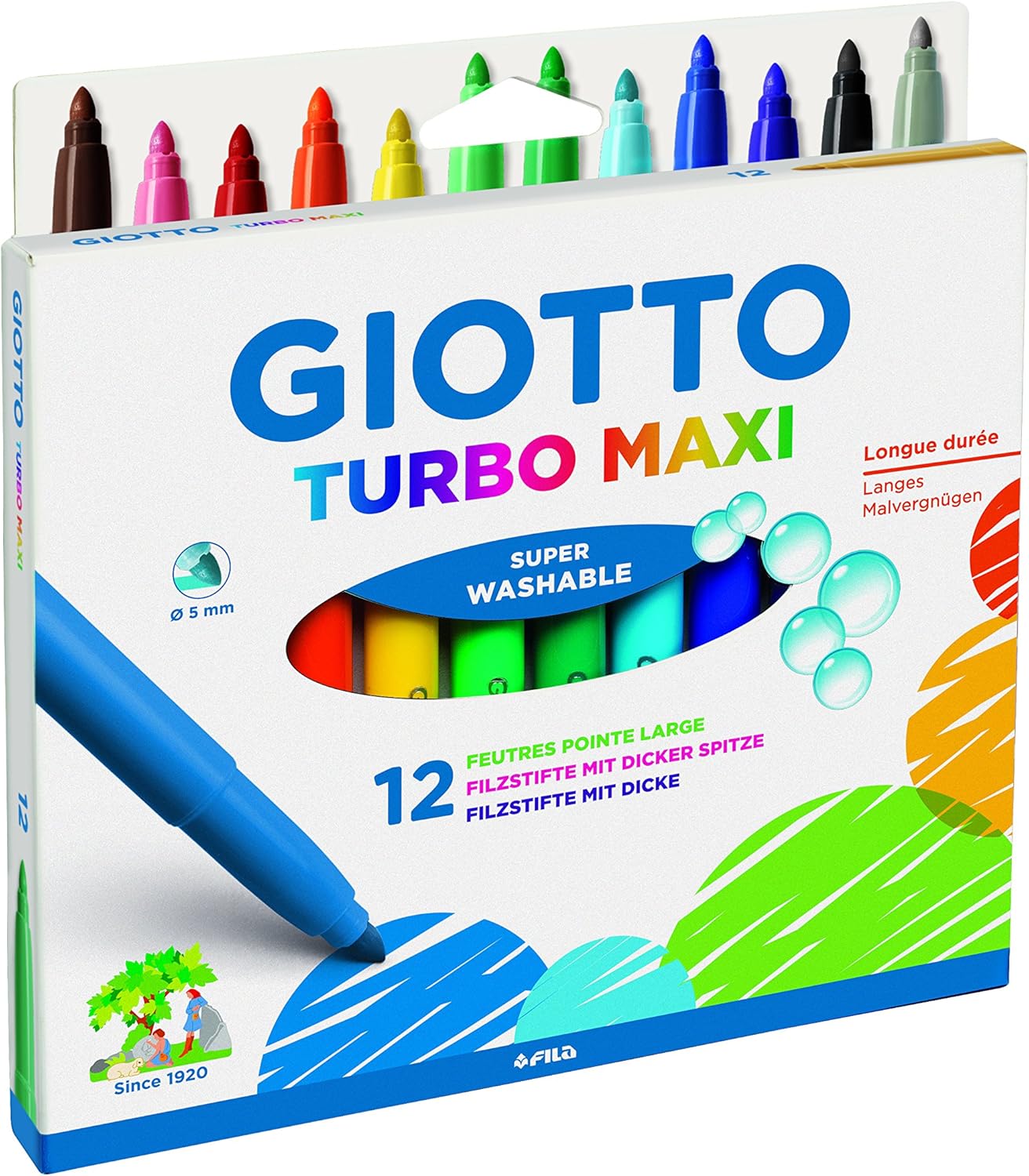 Pennarelli Giotto Turbo Maxi da 12 e 24