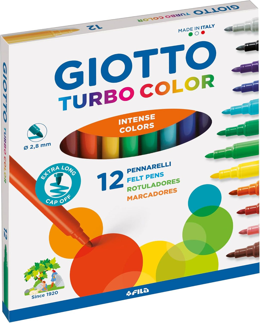 Pennarelli Giotto Turbo color da 12 e 24