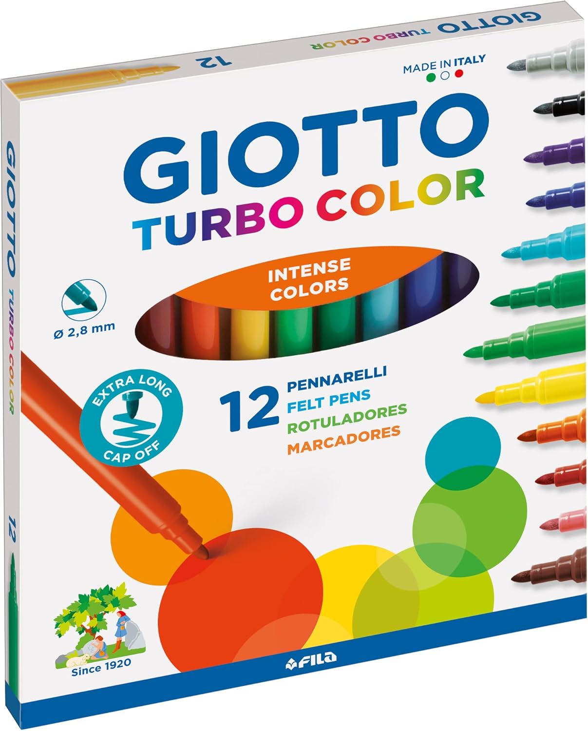 Pennarelli Giotto Turbo color da 12 e 24
