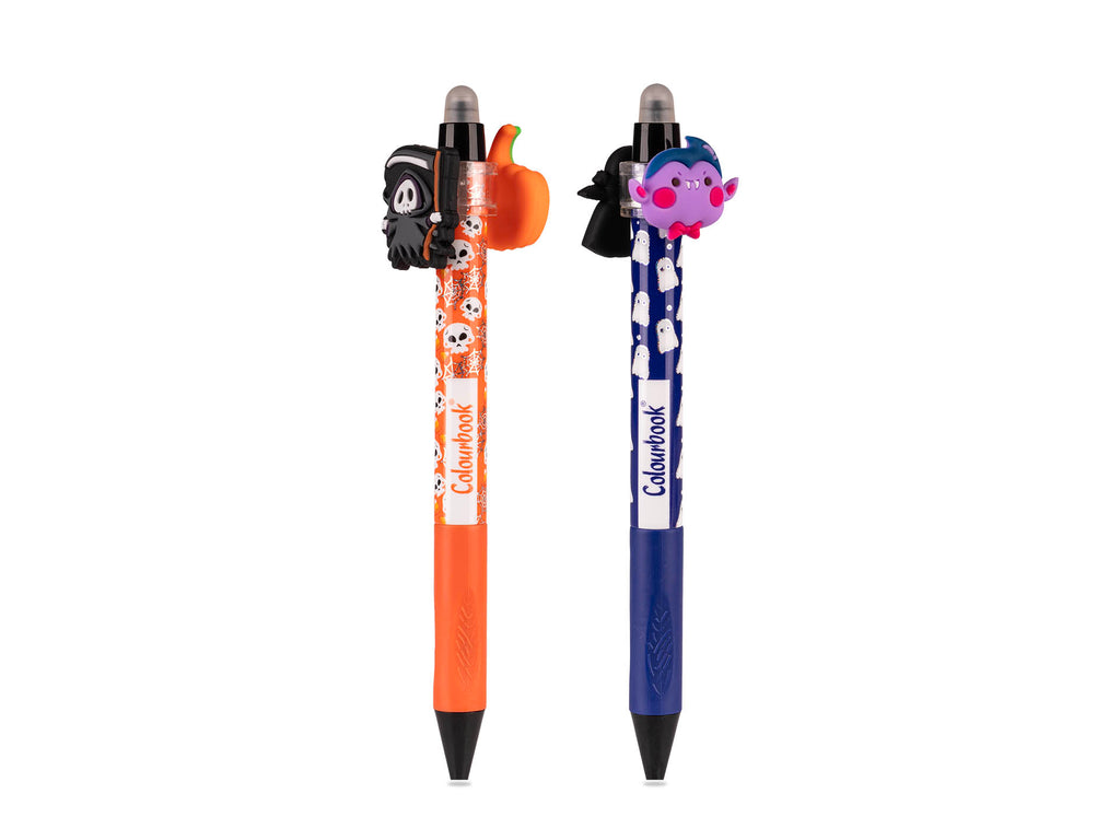 Penna Cancellabile Twist Halloween con Topper 360° – Colourbook